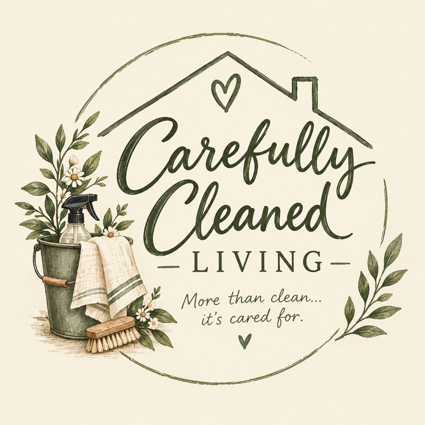 Carefully Cleaned Living logo